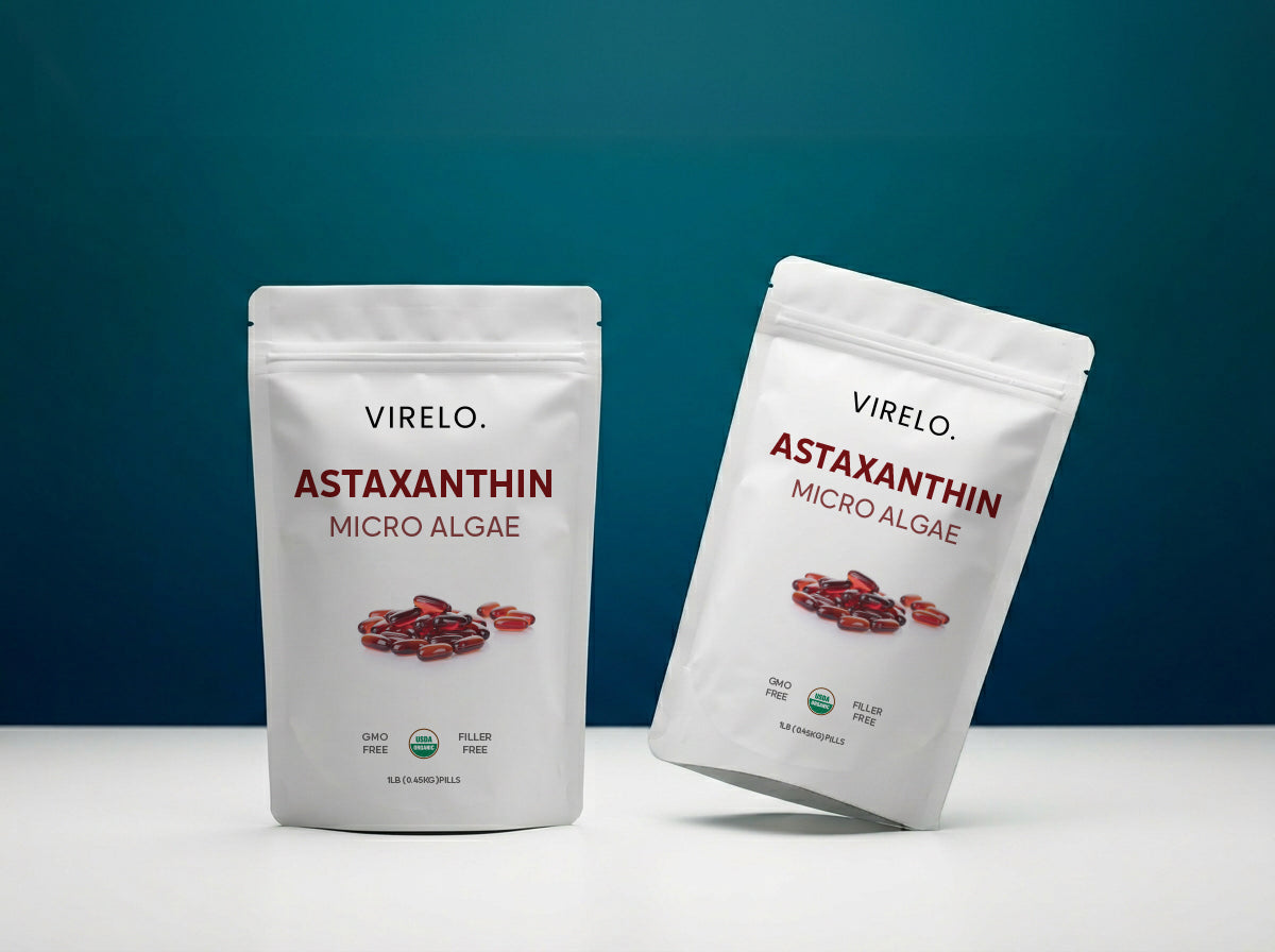 Virelo Astaxanthin  |  2 Pack BUNDLE